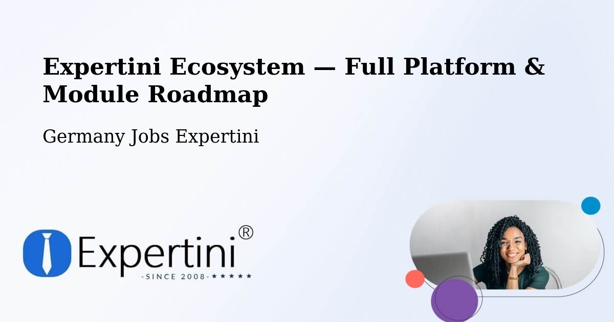 Expertini Ecosystem — Full Platform & Module Roadmap – Coburg
