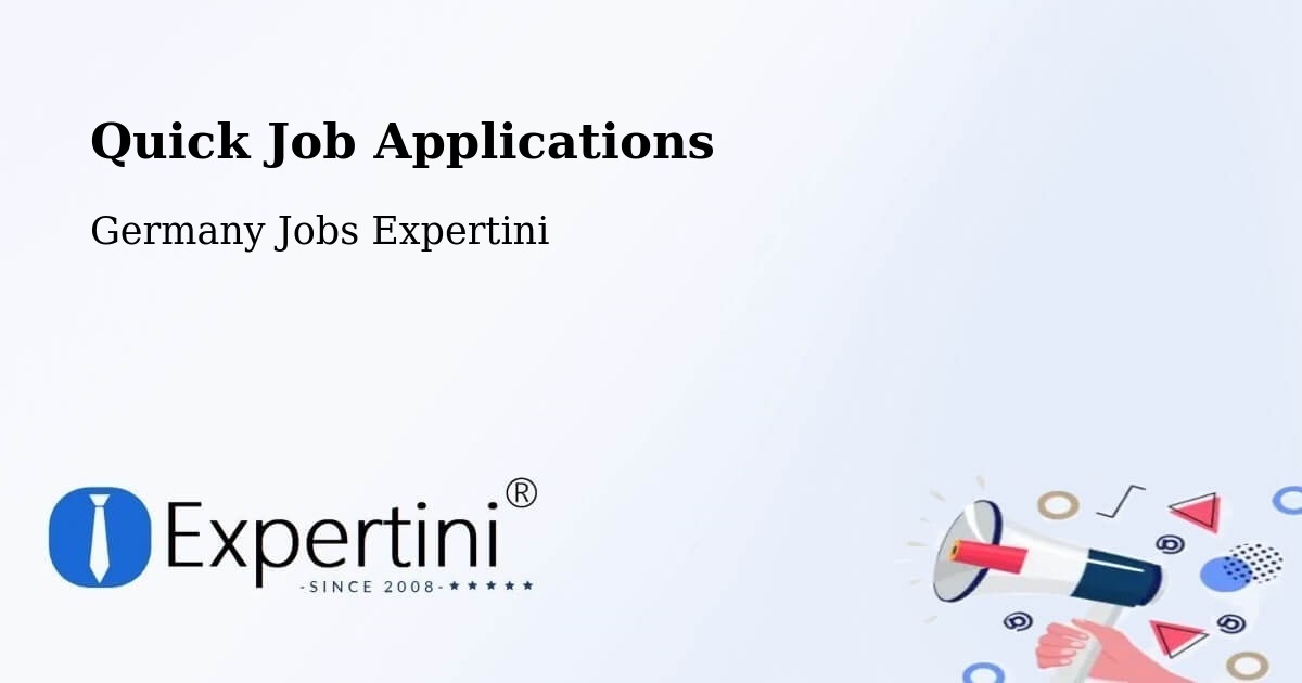 Quick Apply Feature – Coburg - Germany Jobs Expertini