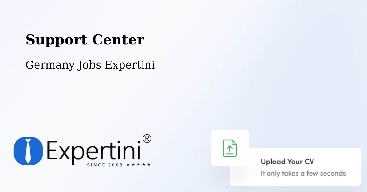 Support Services – Coburg - Germany Jobs Expertini